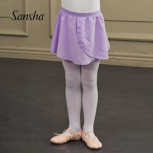 Sansha 法国三沙芭蕾舞女童练功裙 儿童演出考级舞蹈裙雪纺短裙