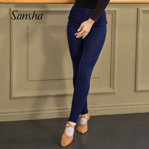 Sansha 法国三沙成人芭蕾舞弹力针织保暖紧身长裤 舞蹈体验演出服