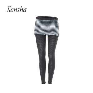 Sansha 法国三沙成人芭蕾舞服弹力针织裙式热身保暖紧身长裤