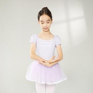 sansha 法国三沙儿童舞蹈服 芭蕾舞表演裙开裆款舞蹈练功服蓬蓬裙