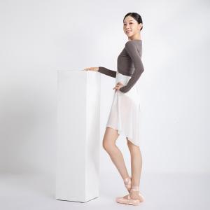 sansha 三沙成人舞蹈外套 秋冬芭蕾舞针织上衣短款保暖毛衣练功服