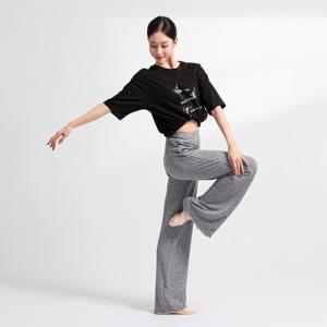 Sansha 法国三沙舞蹈短袖上衣女 宽松芭蕾舞外套T 现代舞练功服