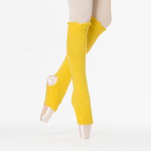 Sansha 法国三沙成人女针织练功时尚漏跟保暖护腿套芭蕾舞护具